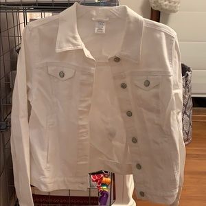 White Jean Jacket